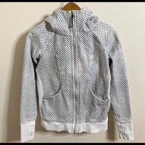 Lily mom Polka Dot Scuba Hoodie